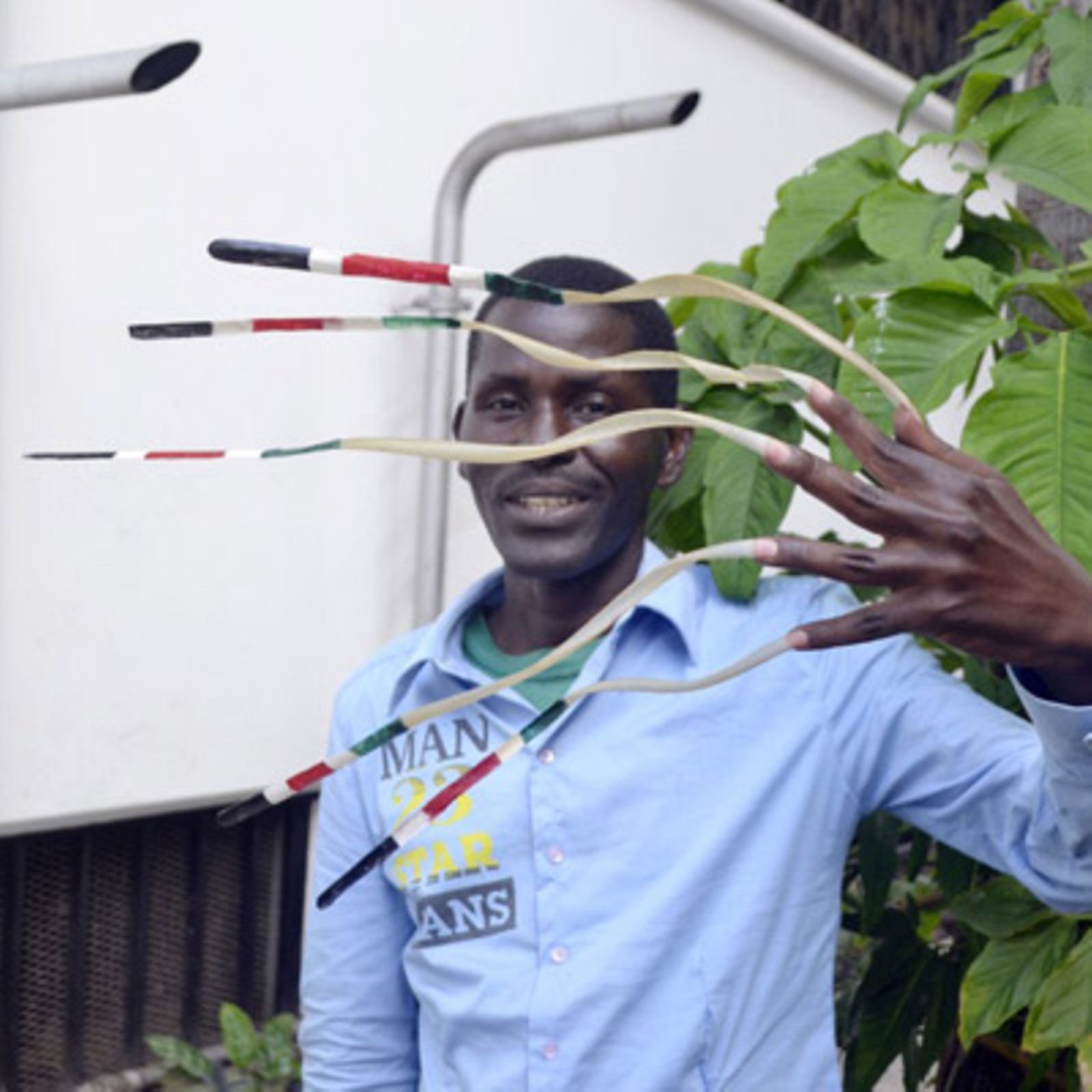 Kenyan Man with Longest Nails Sought for Guinness World Records ...